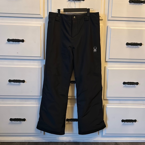 Excellent Condition SPYDER Ski Snowboard Pants Unisex Youth XL - Picture 1 of 12